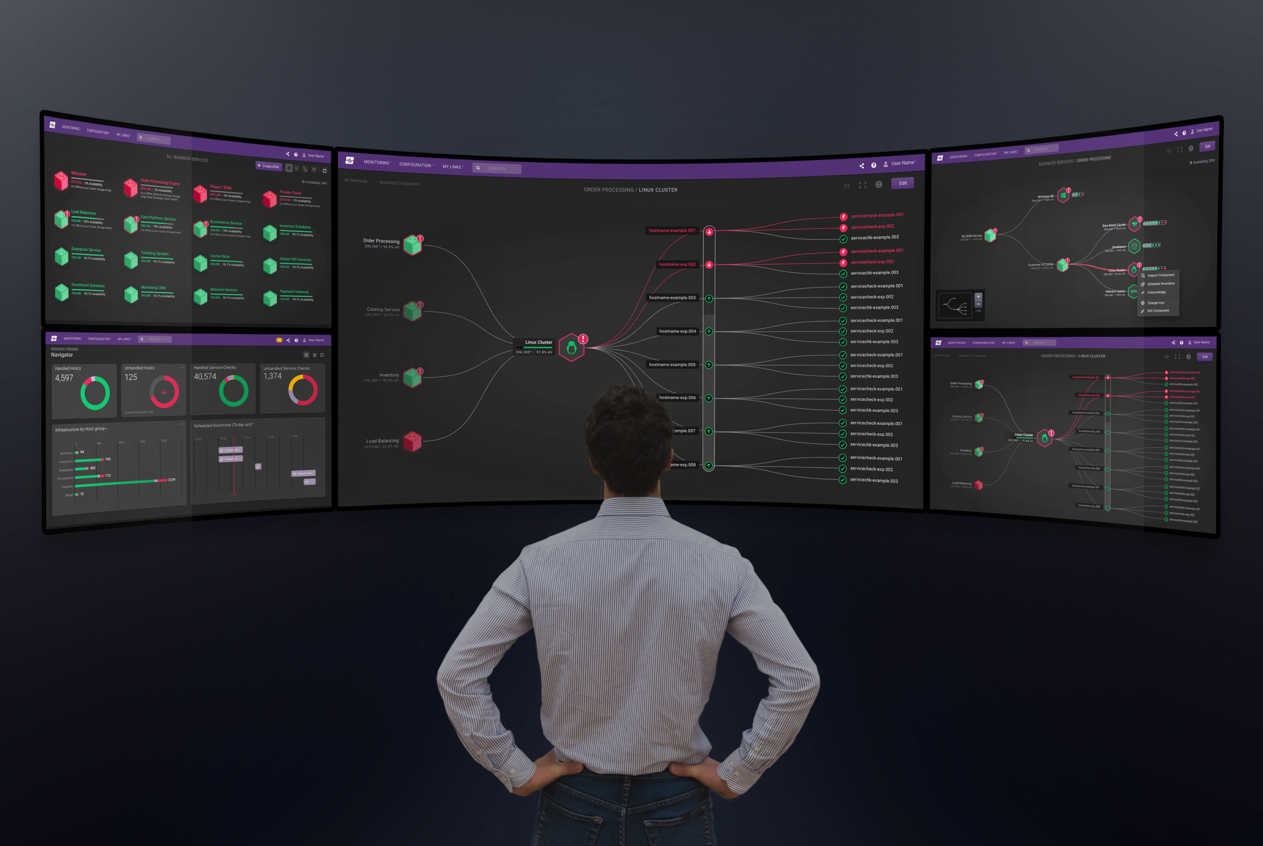 Dark theme UI